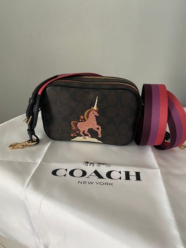 Coach Jes Crossbody 20 In Signature Canvas With Unicorn - $175 - From Cely