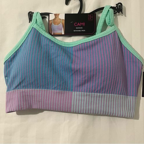 No Boundaries Juniors' Seamless Color Block Ribbed Cami Size XL - $10 New  With Tags - From Trina's