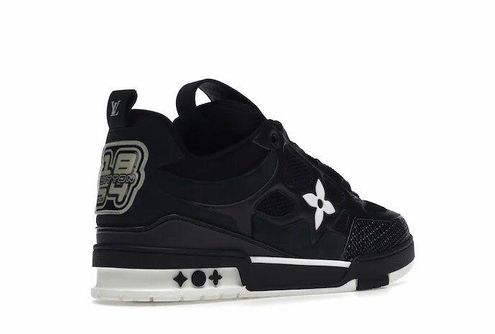 Louis Vuitton LV Skate Sneaker Black Black White｜TikTok Search