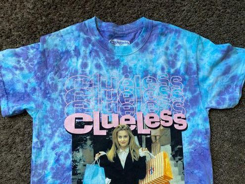 Urban Outfitters Clueless Tie-dye Graphic Tee in Blue for Men