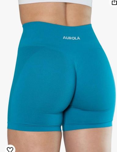 Aurola workout shorts Blue Size M - $22 (29% Off Retail) - From