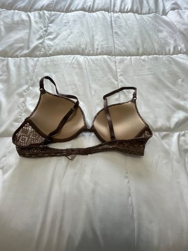 Victoria's Secret Victoria Secret Push Up Bra Brown Size 34 B - $13 (74%  Off Retail) - From devyn