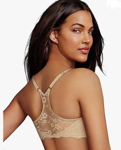 Maidenform Pure Genius T-Back Bra with Lace 07112 in Latte Lift