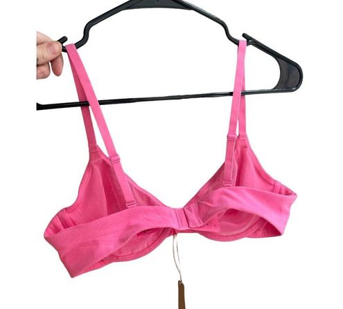 SKIMS Pink Cotton Jersey Underwire Bra Size 26 C - $28 New With Tags - From  Mia
