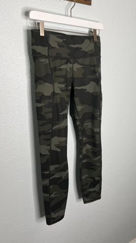 Athleta Camo Contender 7/8 Green Tights Leggings Size XS - $35 - From Tori