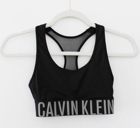 Calvin Klein / Revolve Intense Power Racerback Bralette Black