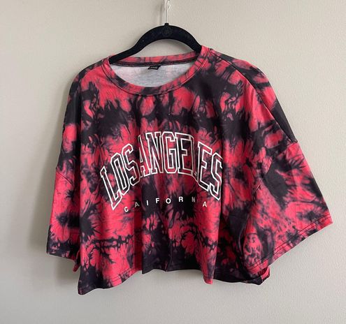 SHEIN, Shirts, Shein Large Los Angeles Tye Dye Shirt