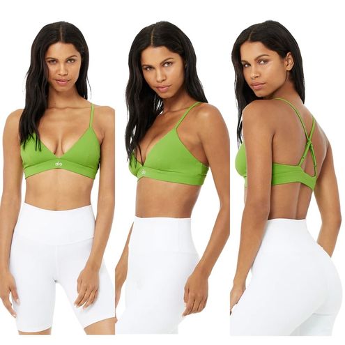 Alo Yoga Alo Splendor Bra in Green Apple Small ASO Kendall Jenner Hailey  Bieber - $55 - From Rory