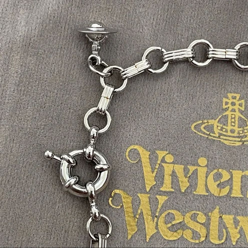 Vivienne Westwood orb charm bracelet Silver Size One Size - $98