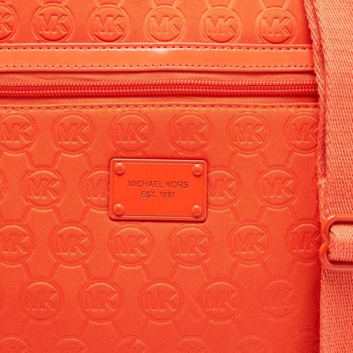 Michael Kors Neoprene Orange Crossbody