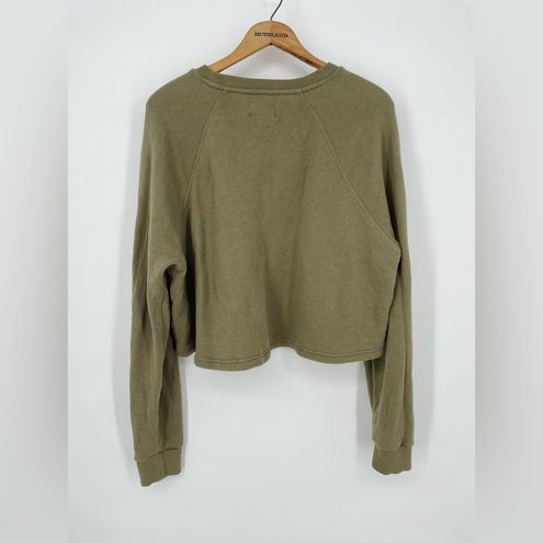 MWL Airyterry Crop Sweatshirt