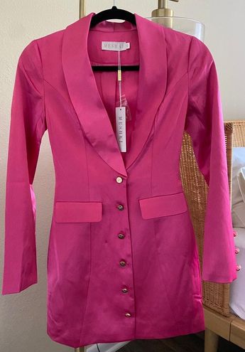 meshki pink blazer