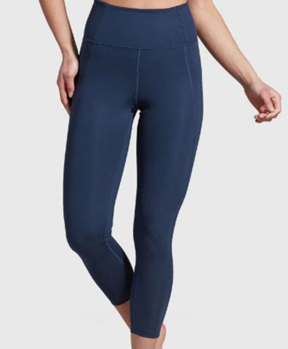 Girlfriend Collective High Rise Compression Navy Blue 7/8 Athletic Leggings  XS - $45 - From Tallulahs