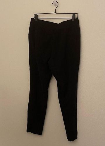 Athleta Powervita Ankle Soft Black Ankle Jogger Casual Pants Size