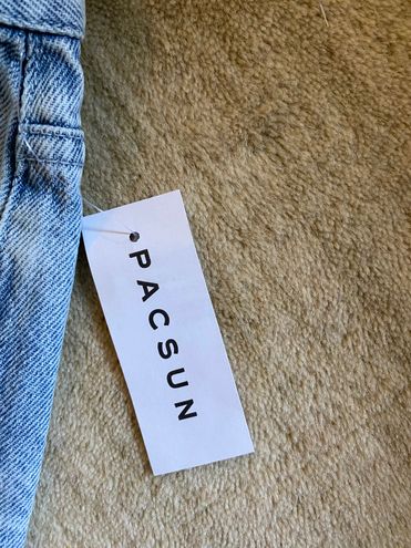 PacSun Light Blue Ripped High Waisted Straight Leg Jeans NWT Size 29 - $23  (61% Off Retail) New With Tags - From Maria