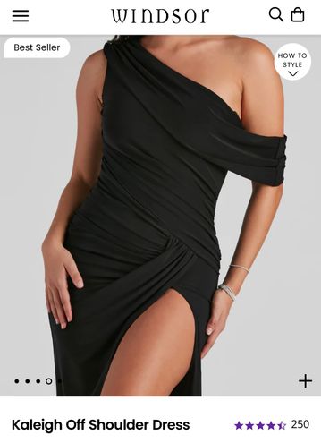 Kaleigh Off Shoulder Dress