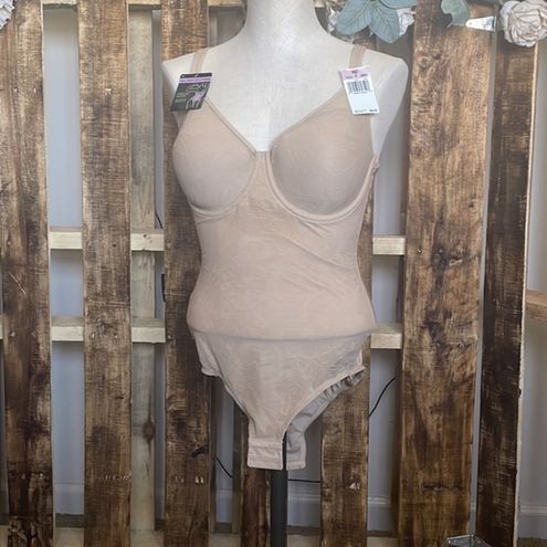 Hanes all over solutions women's Shapewear smooth fit, full body nude NEW  Sz 36D - $46 New With Tags - From Earlisha