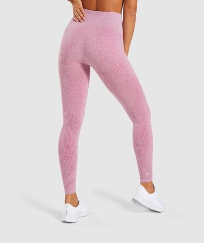 Gymshark Vital Seamless Leggings - Dusky Pink Marl Size M - $40