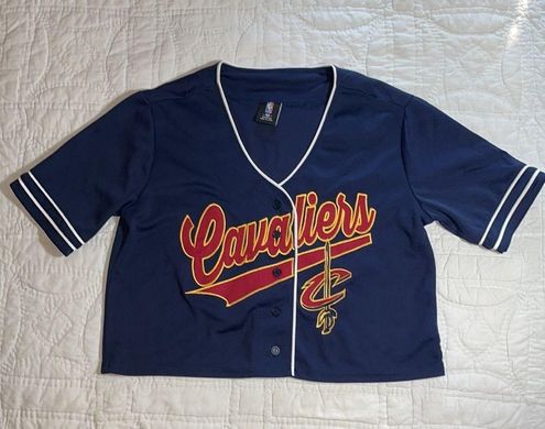 Cleveland Jersey Front/Back Crop Top