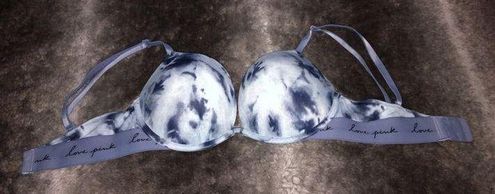 PINK - Victoria's Secret PINK Wear Everywhere Super Push Up Bra Blue - $43  - From Jamisha