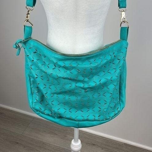 Under One Sky Aqua Blue Shoulder Bag OS - $13 - From Jenn