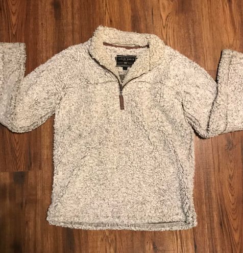 true grit sherpa pullover
