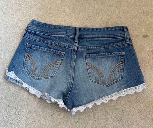 Hollister Jean Shorts Blue Size 24 - $12 (73% Off Retail) - From