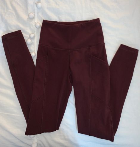 Banana Republic Maroon Leggings Red Size XXS - $15 (62% Off Retail) - From  Taylor