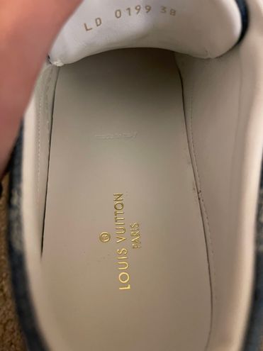 Louis Vuitton LV Sneakers Blue Size 8 - $440 (46% Off Retail) - From Amanda