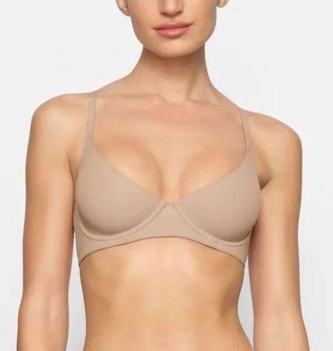 FITS EVERYBODY UNLINED DEMI BRA | ESPRESSO