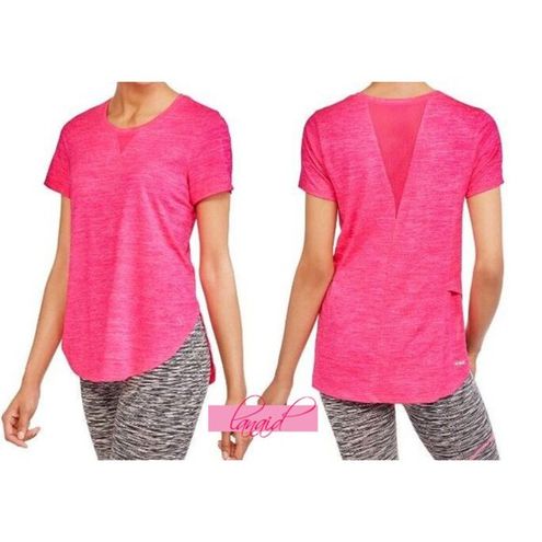 Danskin Now, Tops, Danskin Now Hot Pink Drimore Shirt