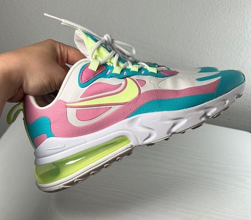 Nike Womens Air Max 270 React CW7015 100 Pastel