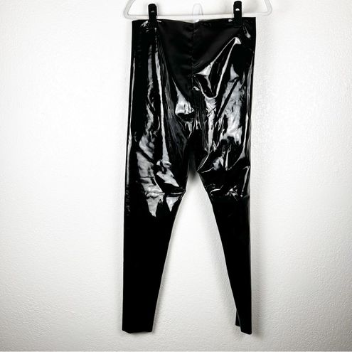 Commando Faux Patent Leather Legging In Black