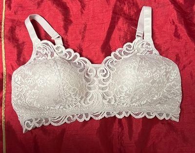 Bali Lace Desire Wirefree Bra XL Evening Blush RN15763 NWOT Tan