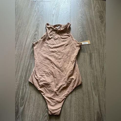 SKIMS Fits Everybody High Neck Bodysuit Sienna NWT Size