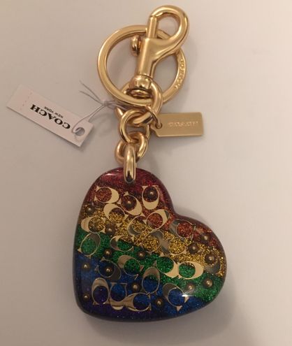 Signature Heart Bag Charm