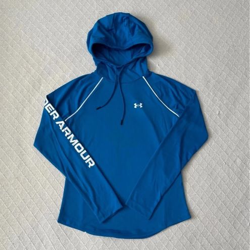 Under Armour Women's Velocity Wordmark Hoodie, XS Blue - $35 (12