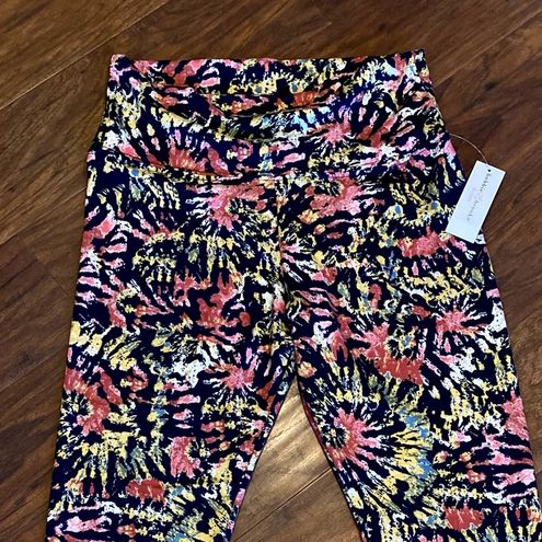 NWT Bobbie Brooks Splash Leggings sz M