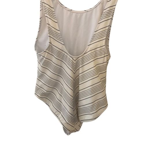 Athleta Swimsuit Womens 36D Chevron High Leg One Piece Beach Pool Vacation  Size undefined - $44 - From Sigi