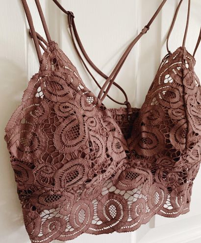 PINK - Victoria's Secret VS PINK Crochet Lace Bralette Size XS - $15 (50%  Off Retail) - From Makayla