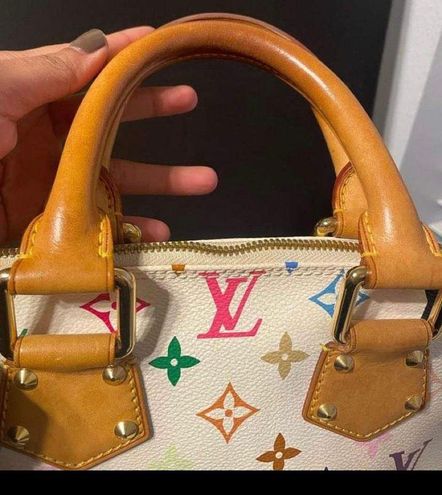 Louis Vuitton White Multicolor Alma - $900 - From Tamica