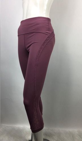 Lululemon Wunder Under Crop High-Rise 21 *Flocked Everlux Size 8