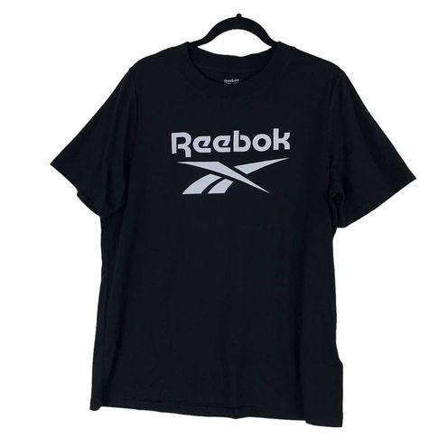 Reebok top - BL New Tags From $19 tee black Size Cynthia XL With RI t-shirt 