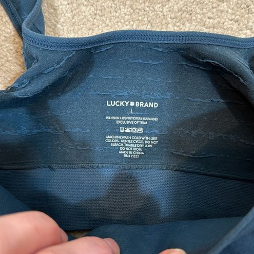 Lucky Brand Blue Seamless Comfort Bra Women Size Large - $36 New With Tags  - From Jennifer