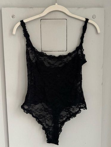 Womens Skims black Stretch-Lace Bodysuit