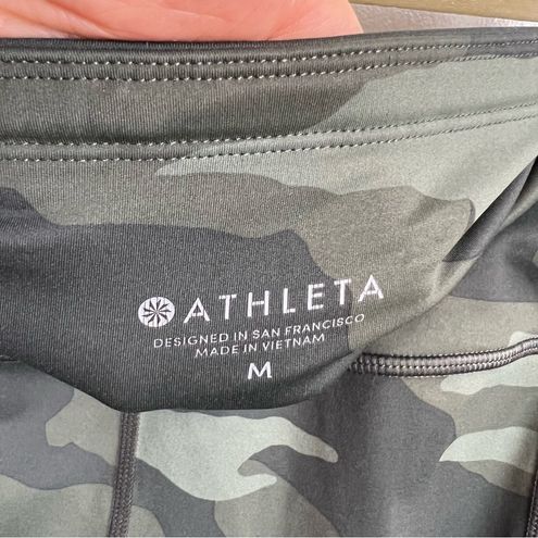 Athleta Camo Contender 7/8 Tight Leggings Medium Camouflage Yoga Green  Athletic - $25 - From Stephanie