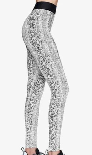 Nike White Snake Print High Waist leggings