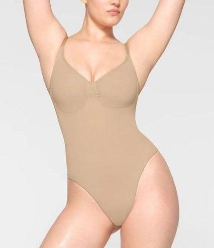 SKIMS NWOT! Seamless Sculp Thong Bodysuit - $45 - From Aimee