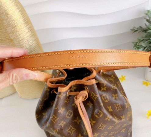 Louis Vuitton BEAUTIFUL ❤️ Authentic LV Noe Petit Drawstring Bucket  Shoulder Bag Monog… - $1367 - From Uta