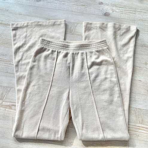 Aerie Groove On Rib Velour Flare Pant